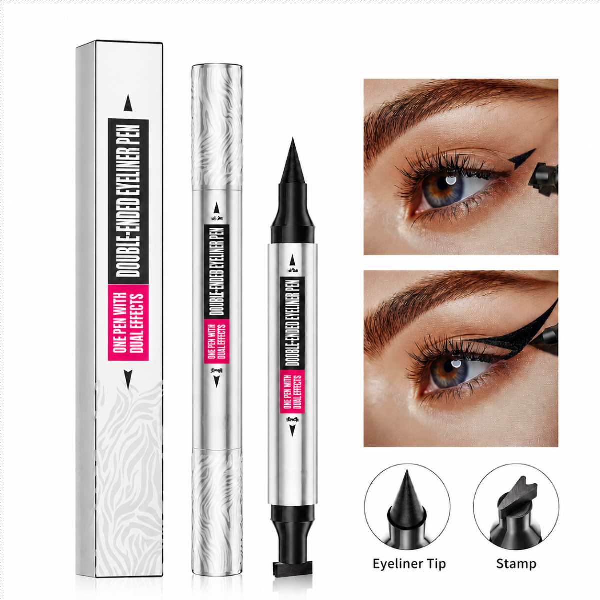 Pinkiou Double-Ended Winged Eyeliner Stamp