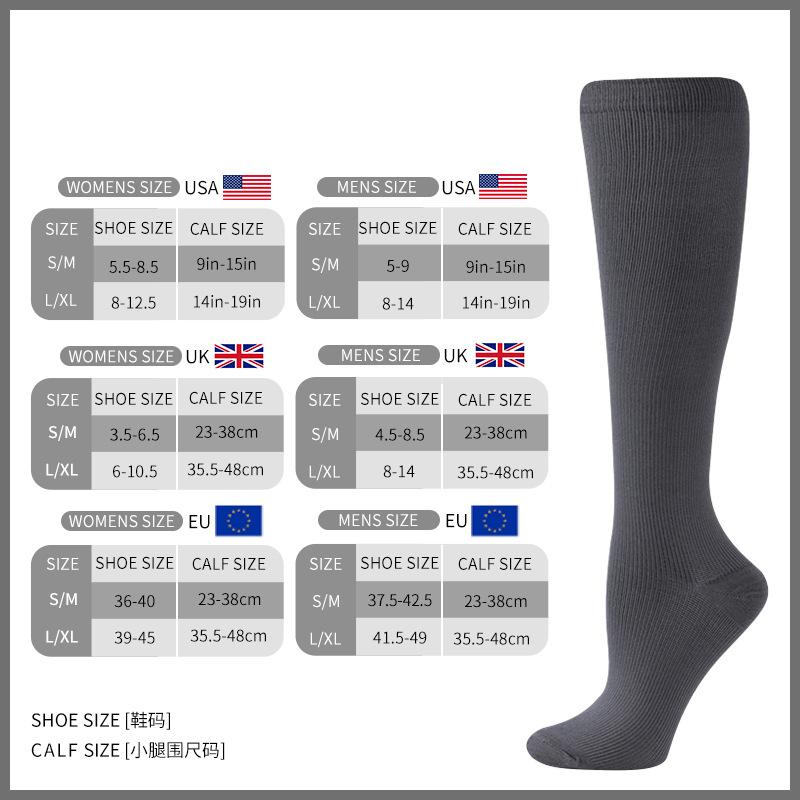 size of moisture control socks