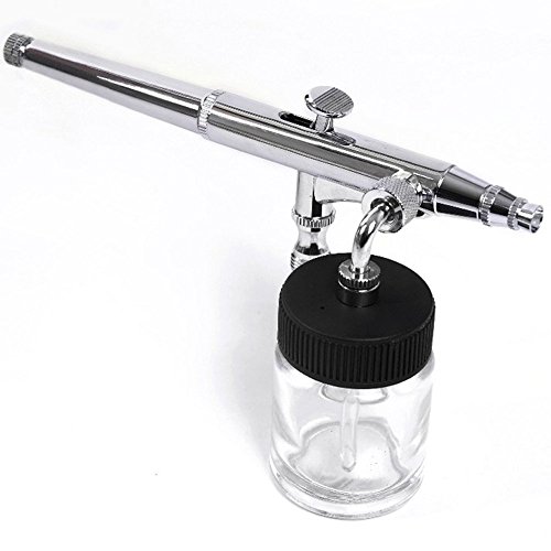 Pinkiou Dual Action Siphon Feed Airbrush Kit