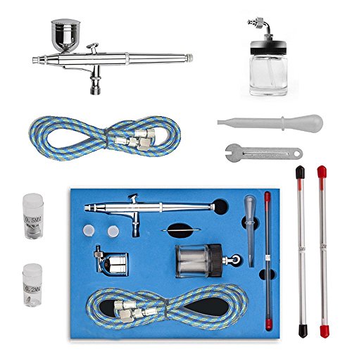 Airbrush Machine Kit Set Bule