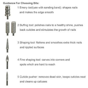 electric nail drill bit