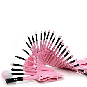 Pinkiou-Pink-Makeup-Contour-Brushes-Set-Blusher-Powder-Eyeliner-Eyeshadow-Eyebrow-Face-Brushes-Kit-32-Pieces-0