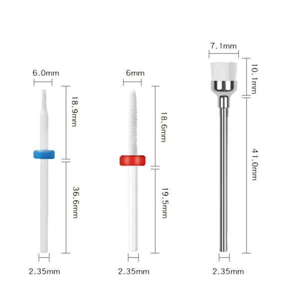 Ceramic Nail Drill Bit Tool