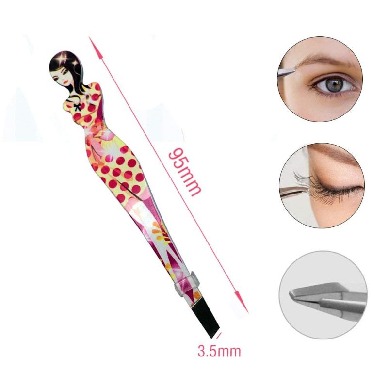 Eyebrow Tweezers Pinkiou Professional