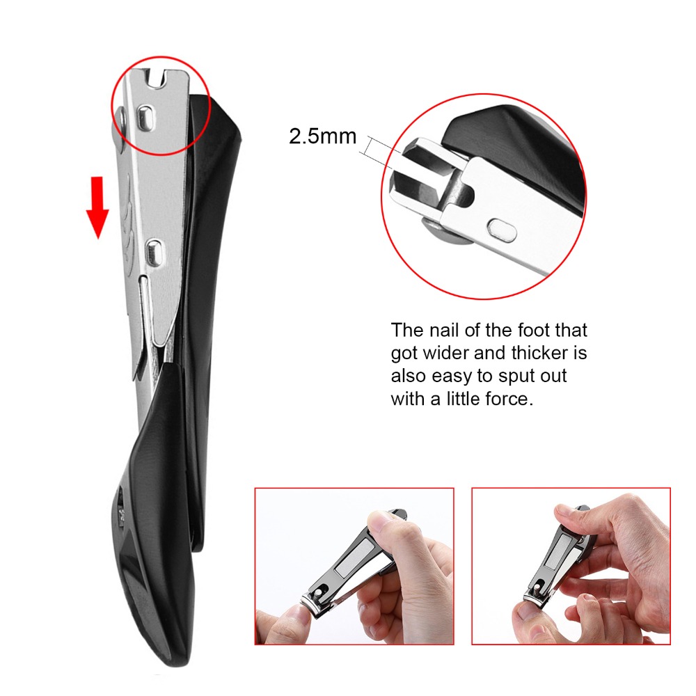 Newest Car-shaped No Splash Nail Clippers Stainless Steel