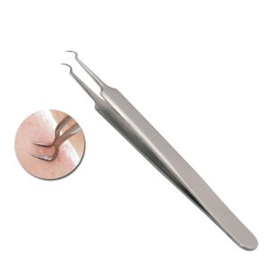 Acne Needle Kit Curved Blackhead Remover Tweezers