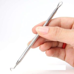 Acne Needle Kit Curved Blackhead Remover Tweezers