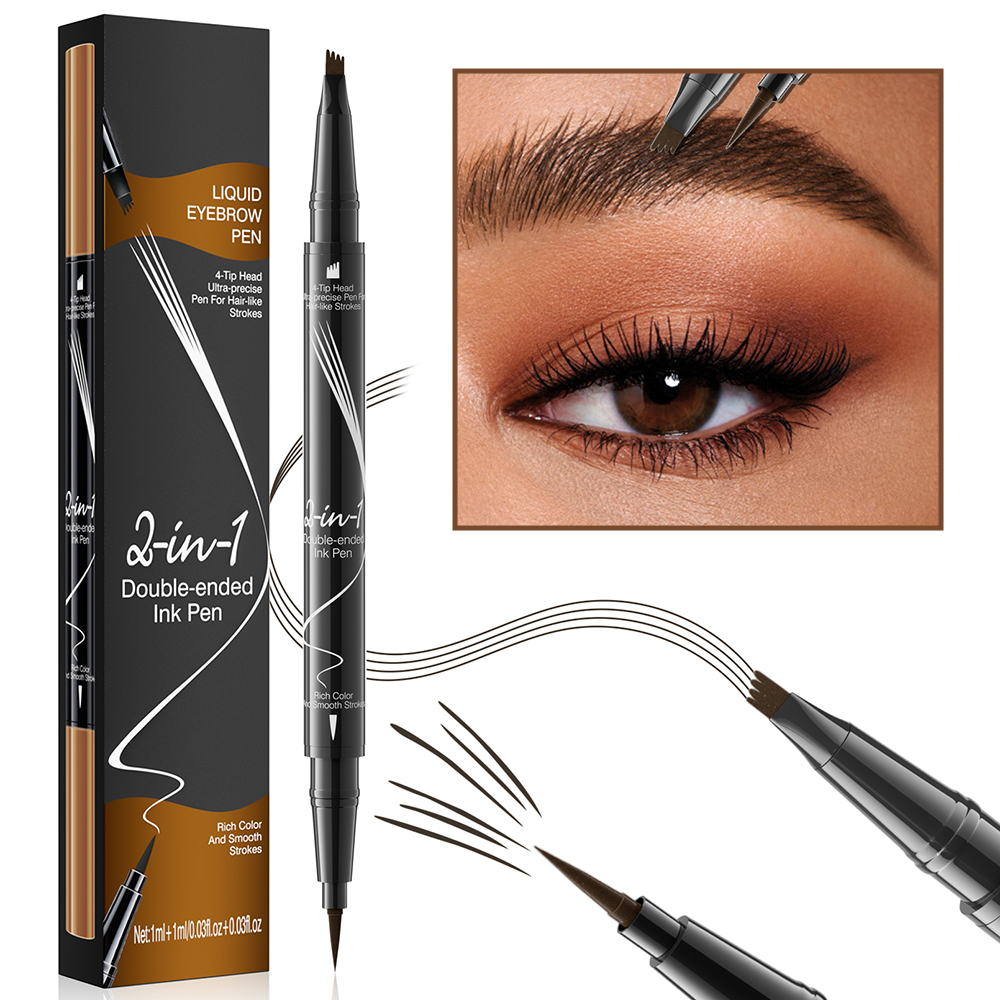 Microblading Eyebrow Pen 5 Pack Eyebrow Pencil Long-lasting Waterproof ...