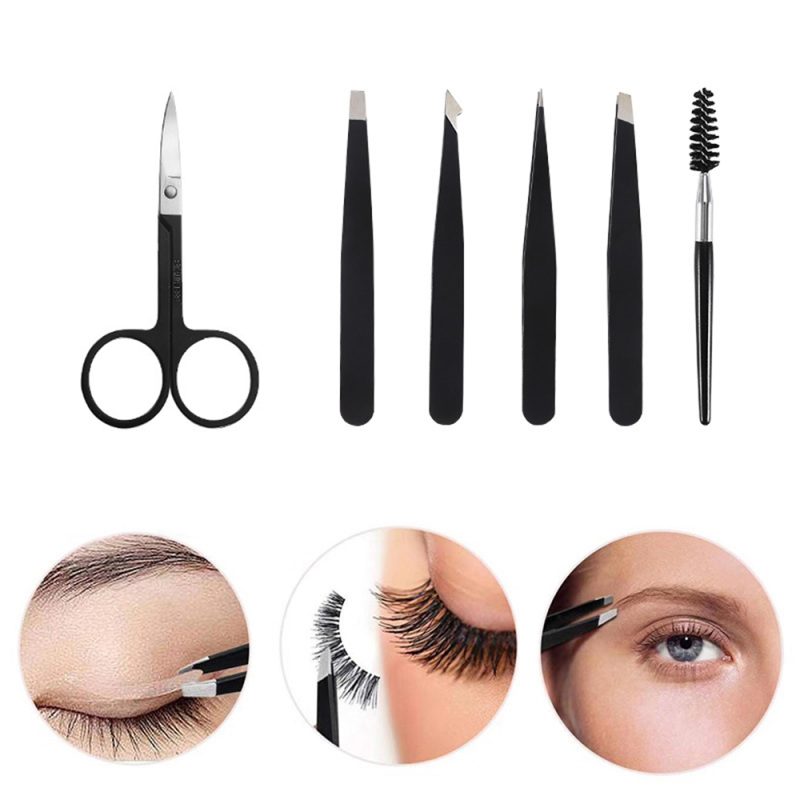 eyebrow tweezers set