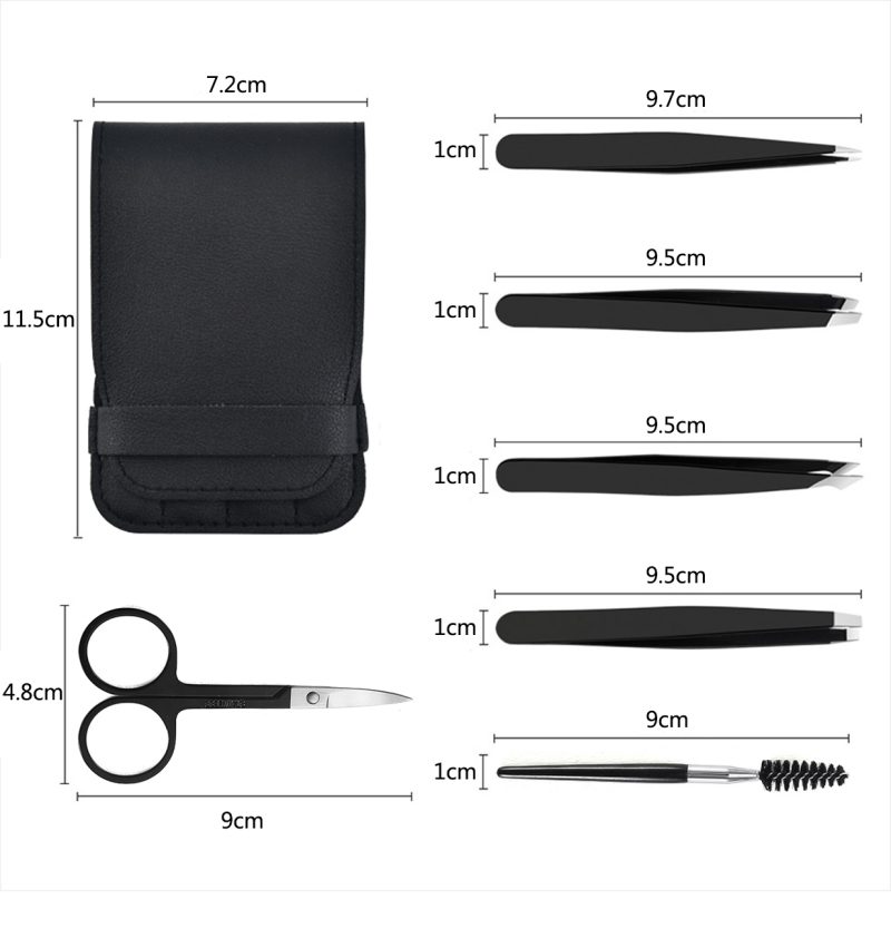 eyebrow tweezers set