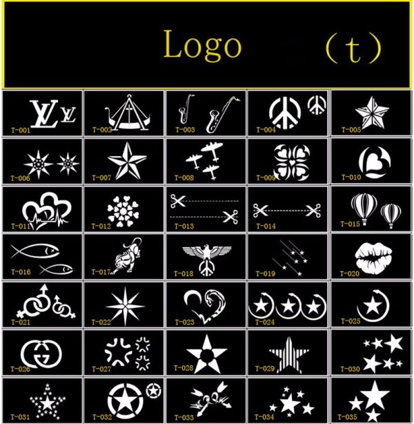 tribal airbrush stencils