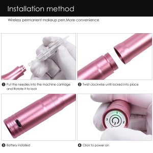 Pinkiou Wireless Permanent Makeup Machine Pen