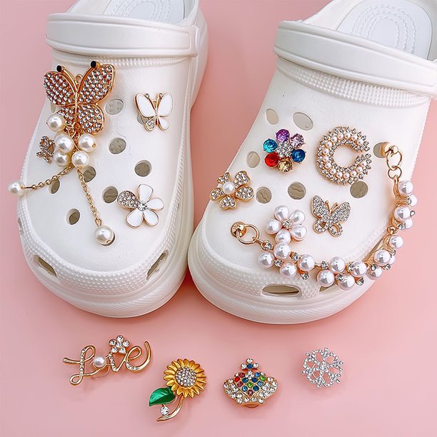 crocs lv charms for women