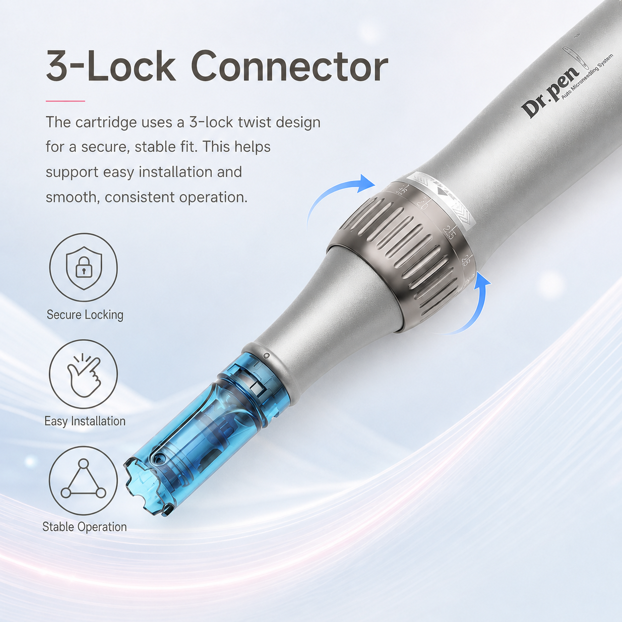 PINKIOU × Dr.pen M8S Microneedling Pen Derma Roller Pen MicroNeedle Roller Pen for Skin Tools - Image 4