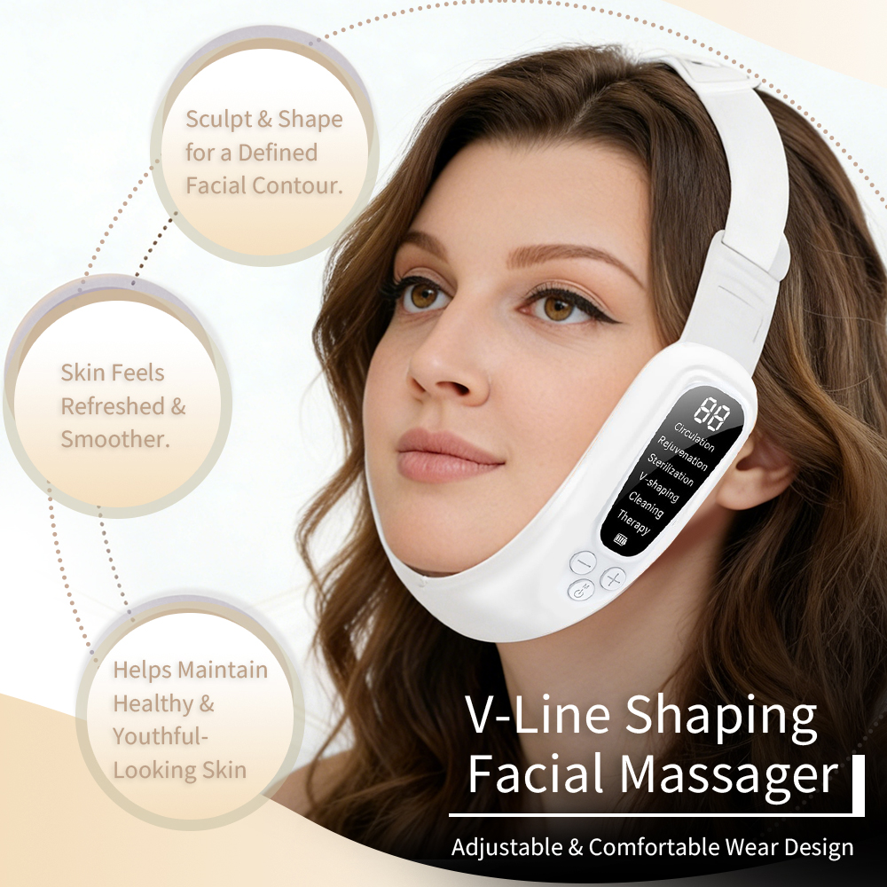 PINKIOU Electric Jawline Shaper & Double Chin Reducer - Image 7