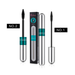 Pinkiou 2-in-1 Double Head Mascara | Waterproof Lengthening & Volumizing Mascara
