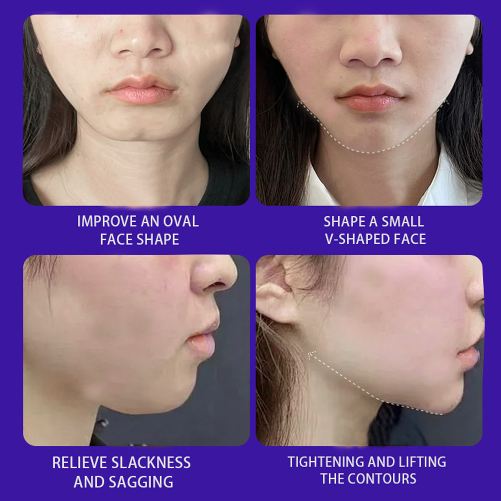 PINKIOU Firming Jawline Mask (5 Pcs) - Image 4