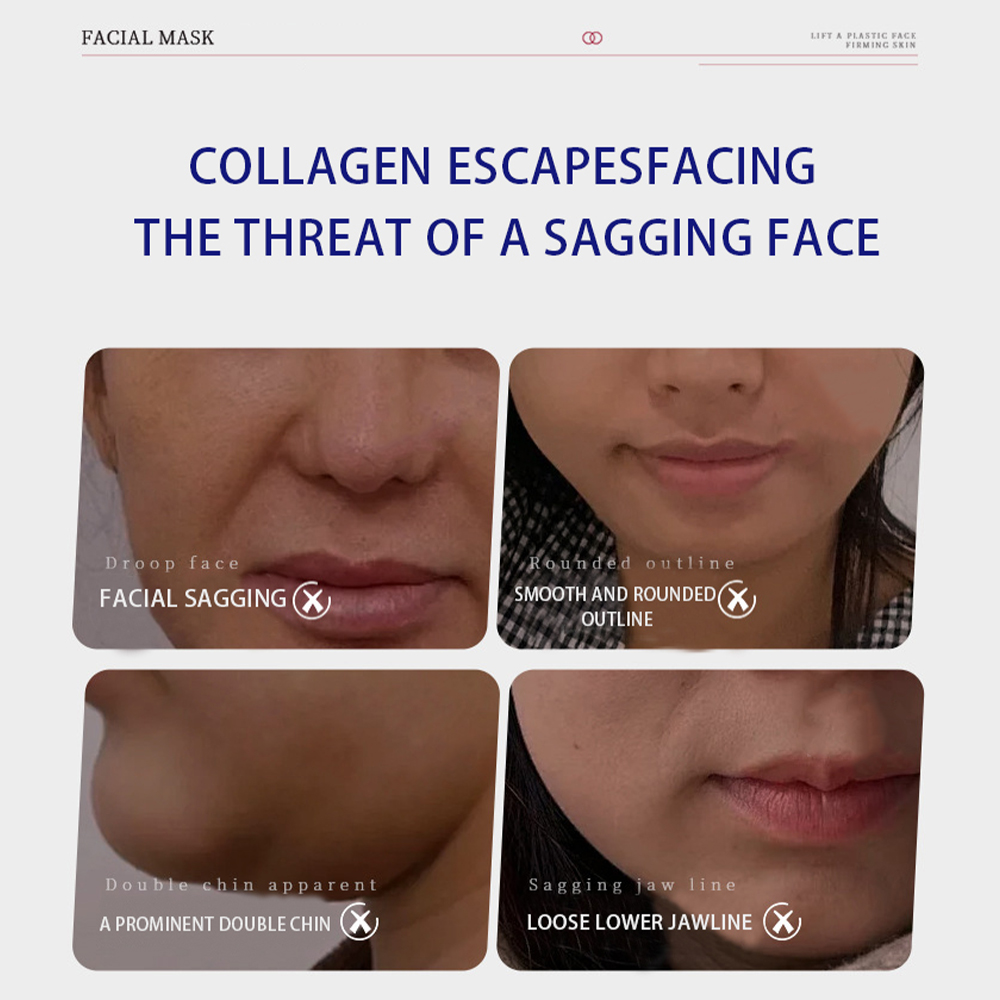 PINKIOU Firming Jawline Mask (5 Pcs) - Image 3