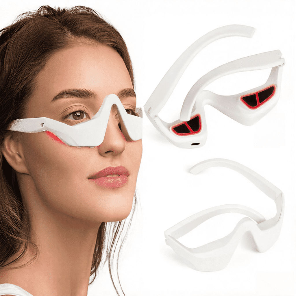 Red Light Therapy Eye Massager