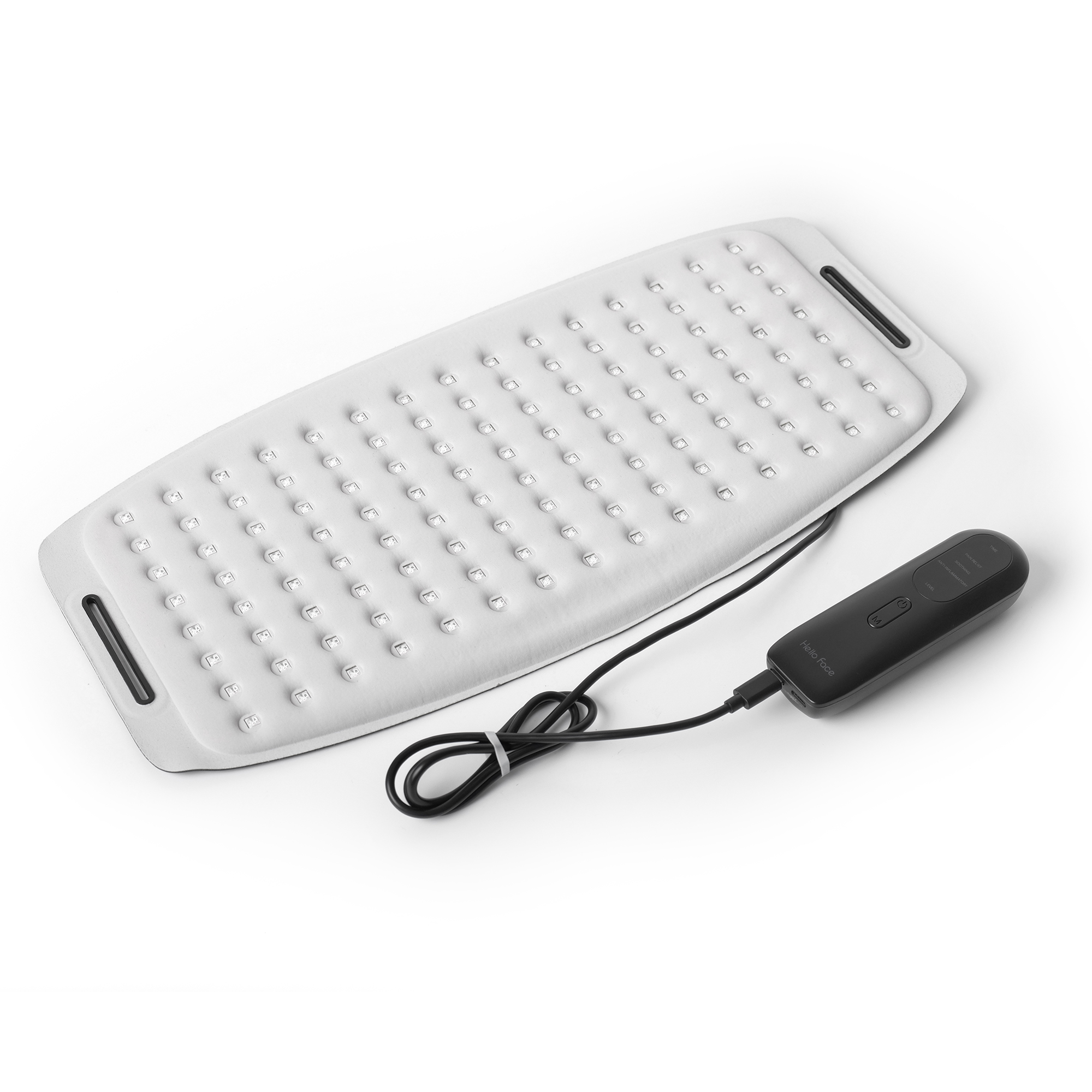 Red Light Therapy Mat 16.9" x 8.3", 630nm Red & 850nm Near Infrared Light Therapy Pad, 360 LEDs, 15W Flexible Wearable Light Therapy Wrap with 3 Brightness Levels - Image 2