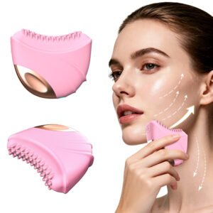 facial brush for lymphatic drainage